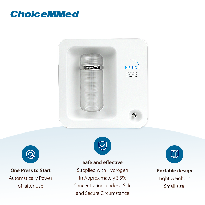 CHOICEMMED Hydrogen Inhaler Home Hydrogen Gas Inhalation