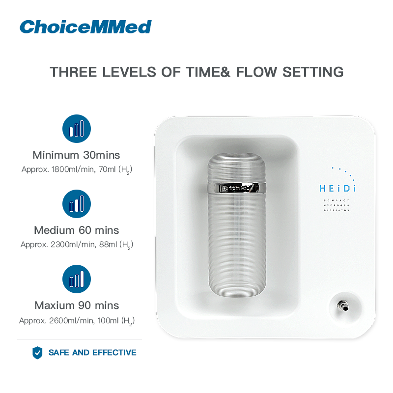 CHOICEMMED Hydrogen Inhaler Home Hydrogen Gas Inhalation