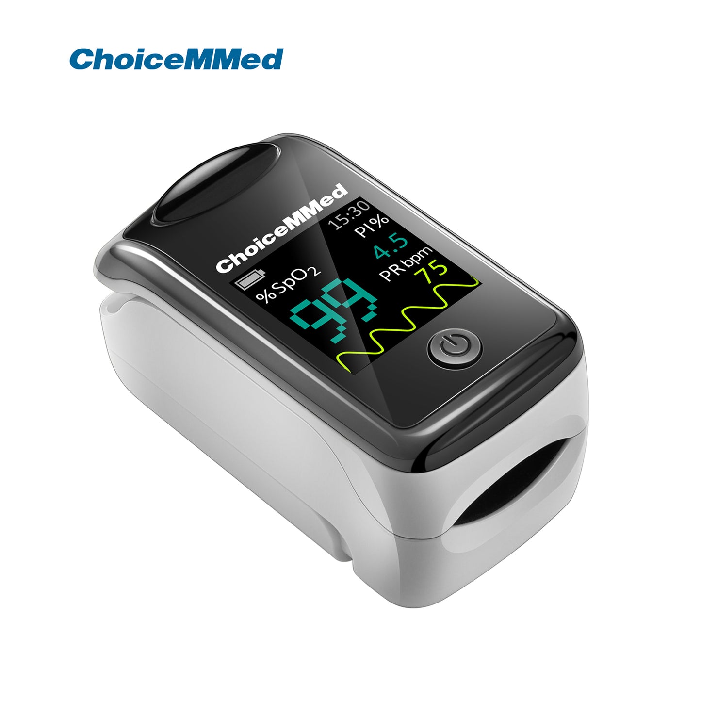 ChoiceMMed MD300CI216 OLED Medical Finger Pulse Oximeter With PI For Measuring Oxygen Saturation (SpO2)
