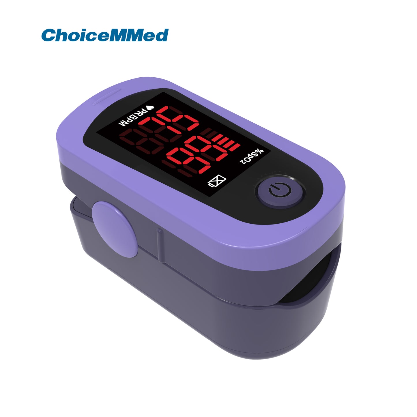 CHOICEMMED MD300C13 LED Digital Finger Pulse Oximeter Blood Oxygen Saturation SPO2 Heart Rate Monitor Tonometer Household