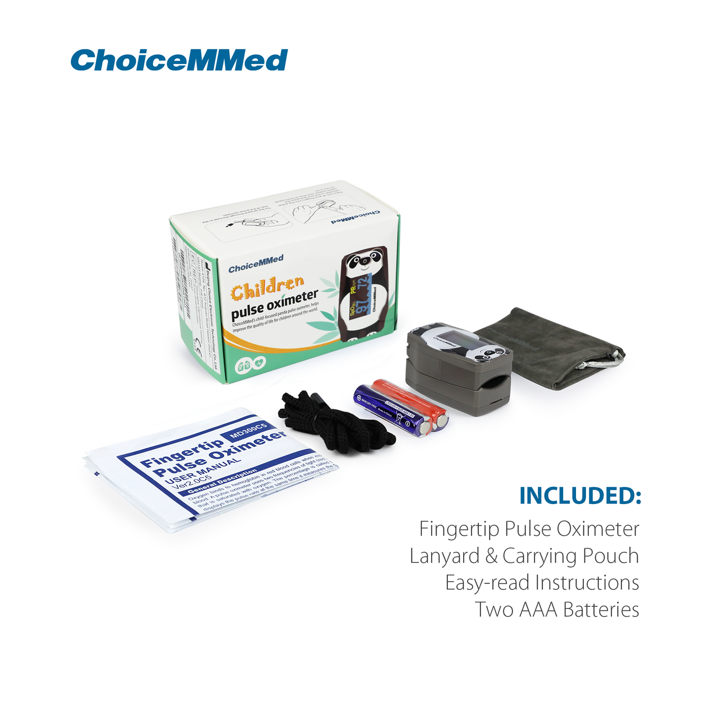 CHOICEMMED MD300C55 Children Pedia Pulse Oximeter