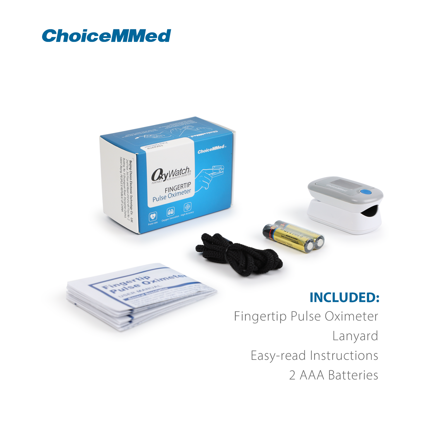 ChoiceMMed MD300CN330 OLED Fingertrip Pulse Oximeter