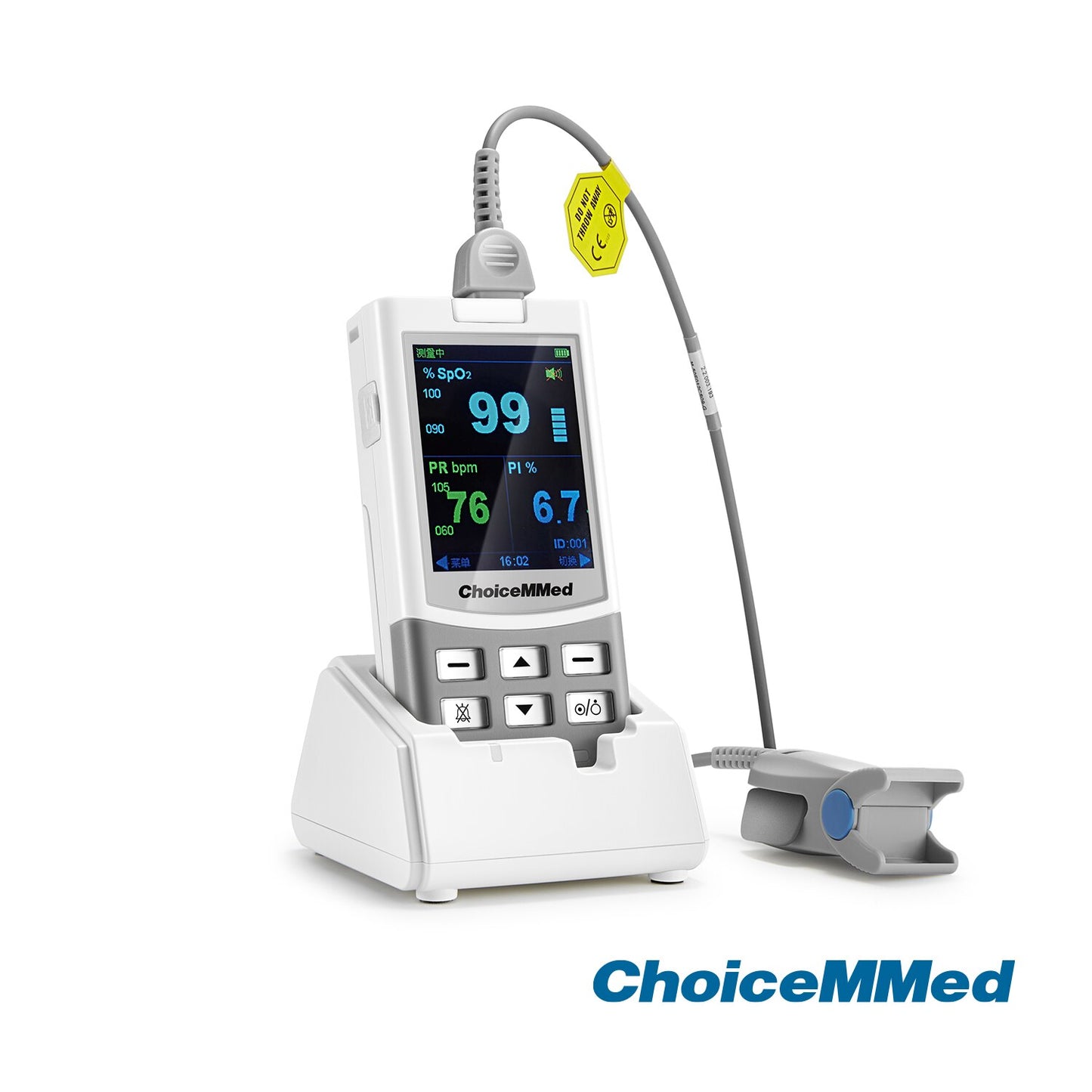 ChoiceMMed MD300M CE & FDA Approved Portable Handheld Pulse Oximeter Monitor Medical Device
