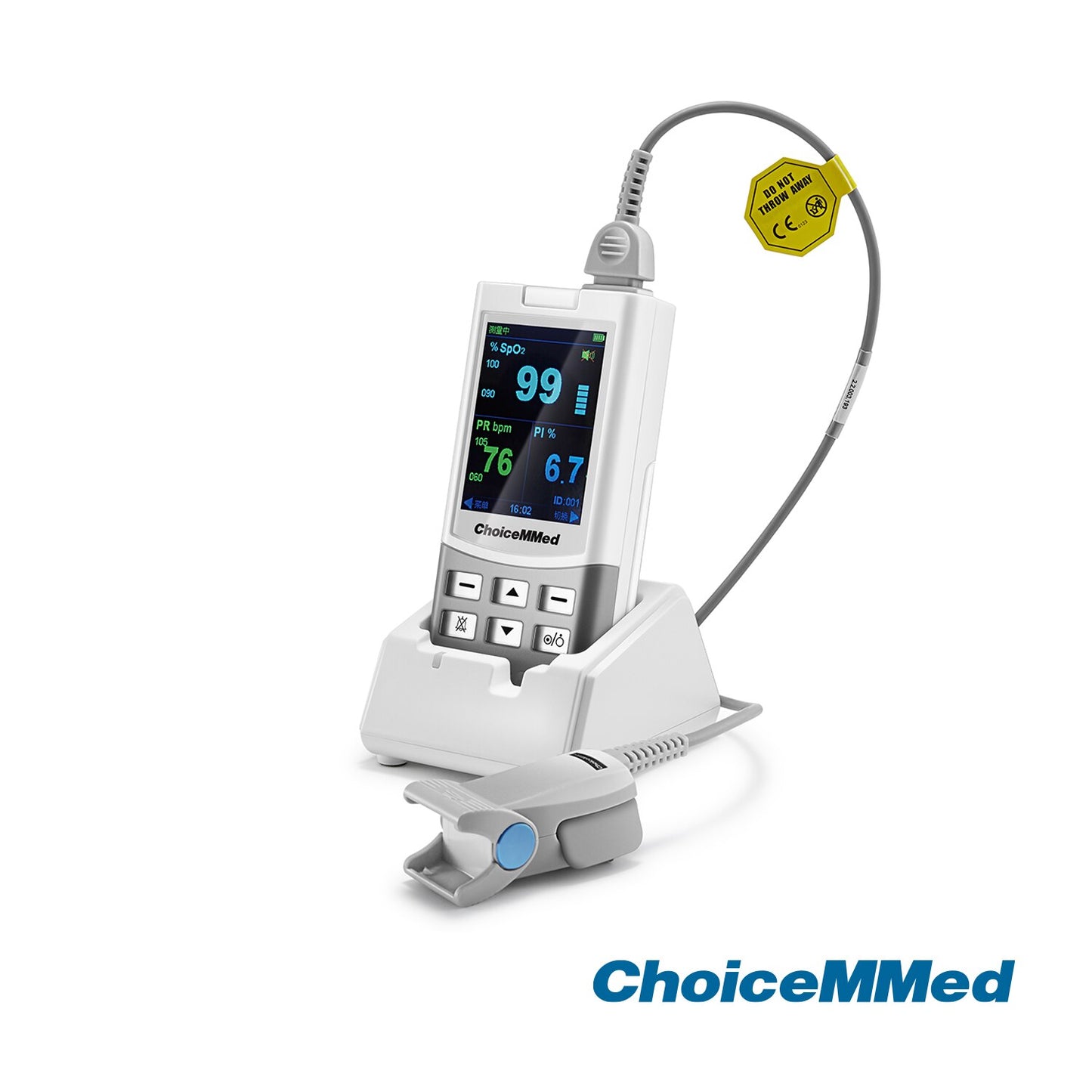 ChoiceMMed MD300M CE & FDA Approved Portable Handheld Pulse Oximeter Monitor Medical Device