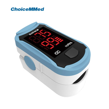 CHOICEMMED MD300C19 LED Blood Oxygen Finger Pulse Oximeter Oxywatch With FDA and CE Approved