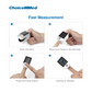 CHOICEMMED MD300C228 Bluetooth Fingertrip Pulsioxímetro Oxywatch
