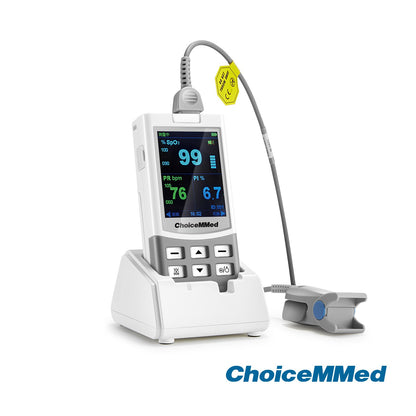 ChoiceMMed MD300M CE & FDA Approved Portable Handheld Pulse Oximeter Monitor Medical Device